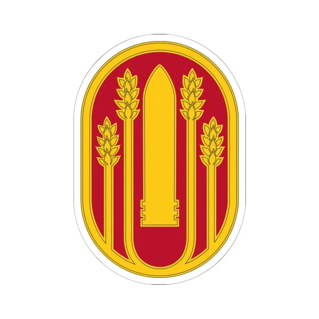 196 Maneuver Enhancement Brigade (U.S. Army) STICKER Vinyl Kiss-Cut Decal 6 Inch White - The Sticker Space