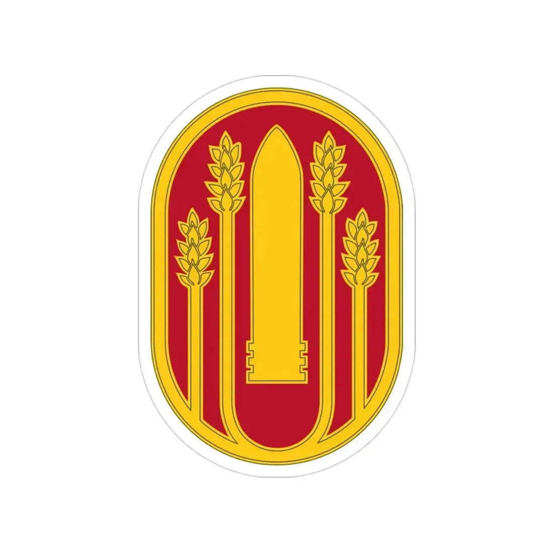 196 Maneuver Enhancement Brigade (U.S. Army) Transparent STICKER Die-Cut Vinyl Decal 3 Inch - The Sticker Space