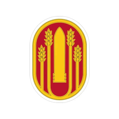 196 Maneuver Enhancement Brigade (U.S. Army) Transparent STICKER Die-Cut Vinyl Decal 3 Inch - The Sticker Space