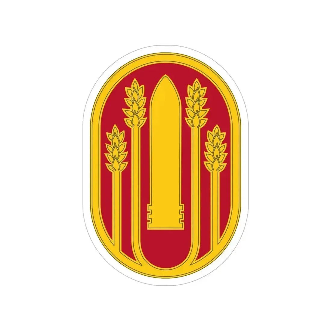 196 Maneuver Enhancement Brigade (U.S. Army) Transparent STICKER Die-Cut Vinyl Decal 6 Inch - The Sticker Space