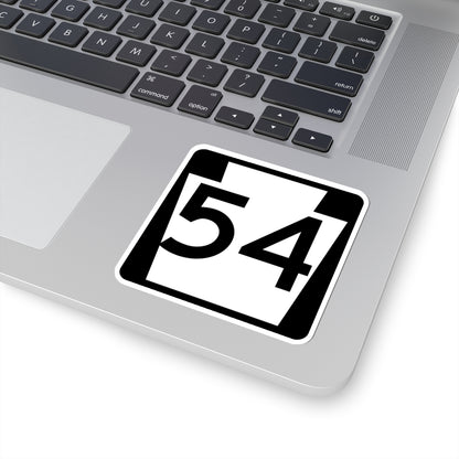 PA-54 (Pennsylvania) (Road Sign) STICKER Vinyl Kiss-Cut Decal
