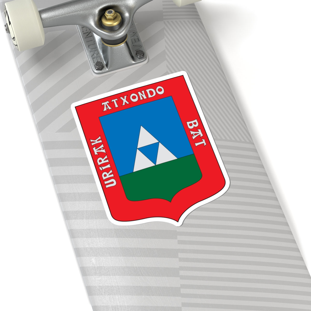 Escudo de Atxondo (Spain) (Coat of Arms) STICKER Vinyl Kiss-Cut Decal