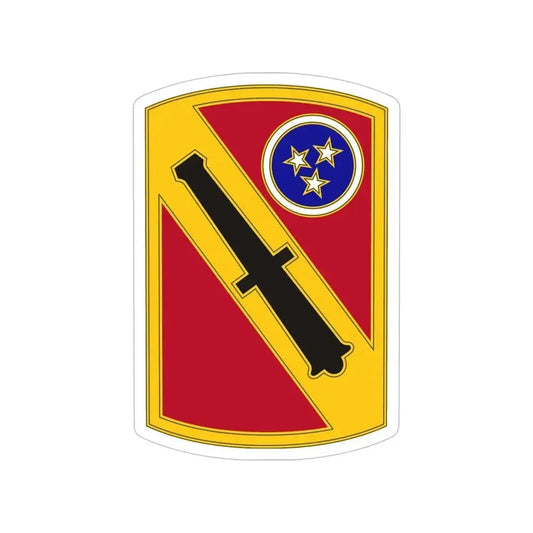 196th Field Artillery Brigade v3 (U.S. Army) Transparent STICKER Die-Cut Vinyl Decal 6 Inch - The Sticker Space