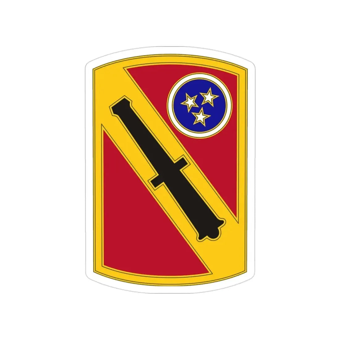 196th Field Artillery Brigade v3 (U.S. Army) Transparent STICKER Die-Cut Vinyl Decal - The Sticker Space