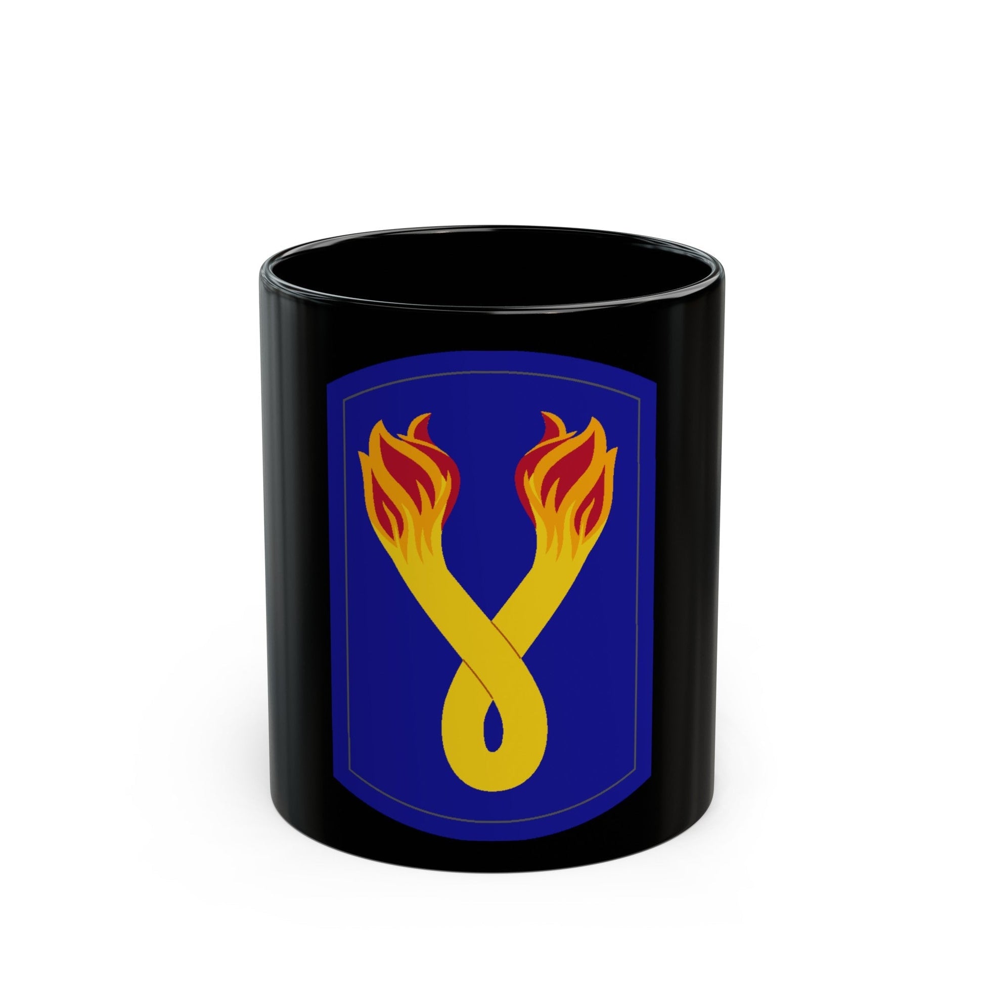 196TH INFANTRY BRIGADE 2 (U.S. Army) Black Coffee Mug-11oz-The Sticker Space