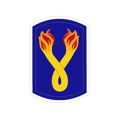 196TH INFANTRY BRIGADE 2 (U.S. Army) Transparent STICKER Die-Cut Vinyl Decal-4 Inch-The Sticker Space