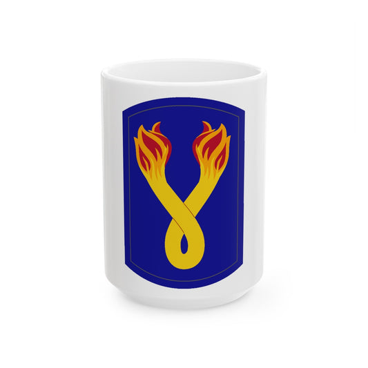 196TH INFANTRY BRIGADE 2 (U.S. Army) White Coffee Mug-15oz-The Sticker Space