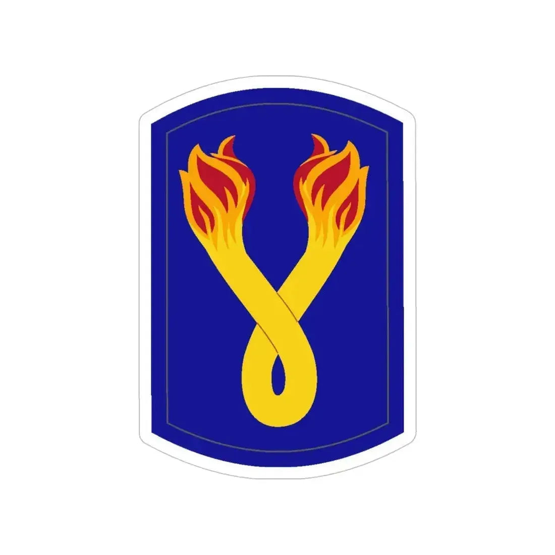 196TH INFANTRY BRIGADE 2 (U.S. Army) Transparent STICKER Die-Cut Vinyl Decal 6 Inch - The Sticker Space