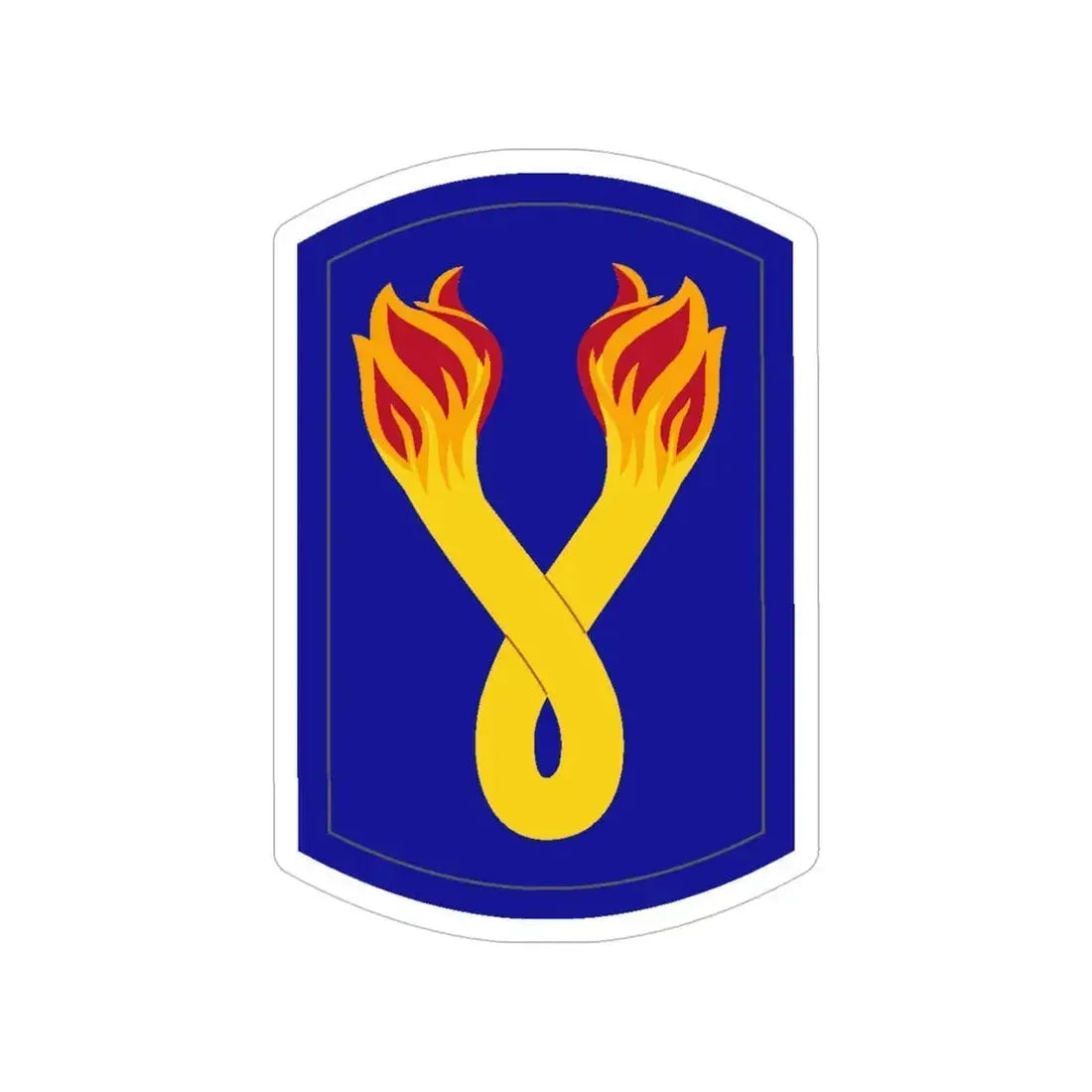 196TH INFANTRY BRIGADE 2 (U.S. Army) Transparent STICKER Die-Cut Vinyl Decal - The Sticker Space