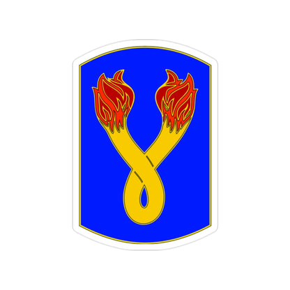 196TH INFANTRY BRIGADE (U.S. Army) Transparent STICKER Die-Cut Vinyl Decal-2 Inch-The Sticker Space