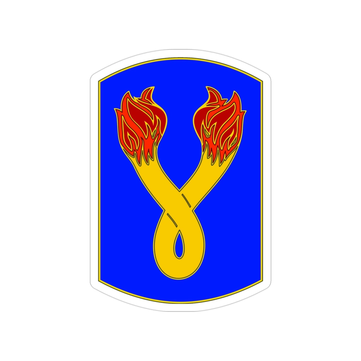 196TH INFANTRY BRIGADE (U.S. Army) Transparent STICKER Die-Cut Vinyl Decal-3 Inch-The Sticker Space