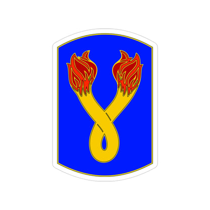 196TH INFANTRY BRIGADE (U.S. Army) Transparent STICKER Die-Cut Vinyl Decal-4 Inch-The Sticker Space