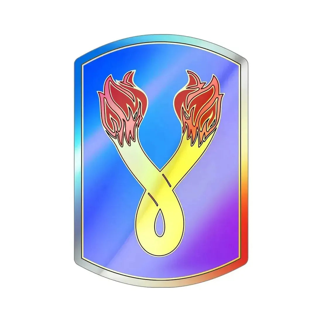 196TH INFANTRY BRIGADE (U.S. Army) Holographic STICKER Die-Cut Vinyl Decal - The Sticker Space