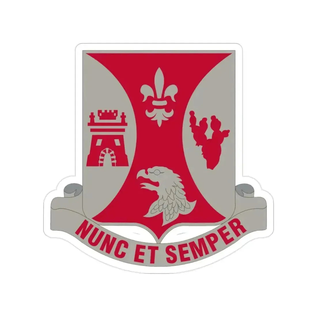 196th Infantry Regiment (U.S. Army) Transparent STICKER Die-Cut Vinyl Decal 2 Inch - The Sticker Space