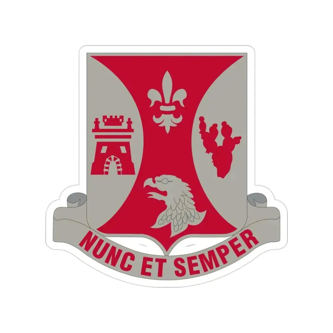 196th Infantry Regiment (U.S. Army) Transparent STICKER Die-Cut Vinyl Decal - The Sticker Space