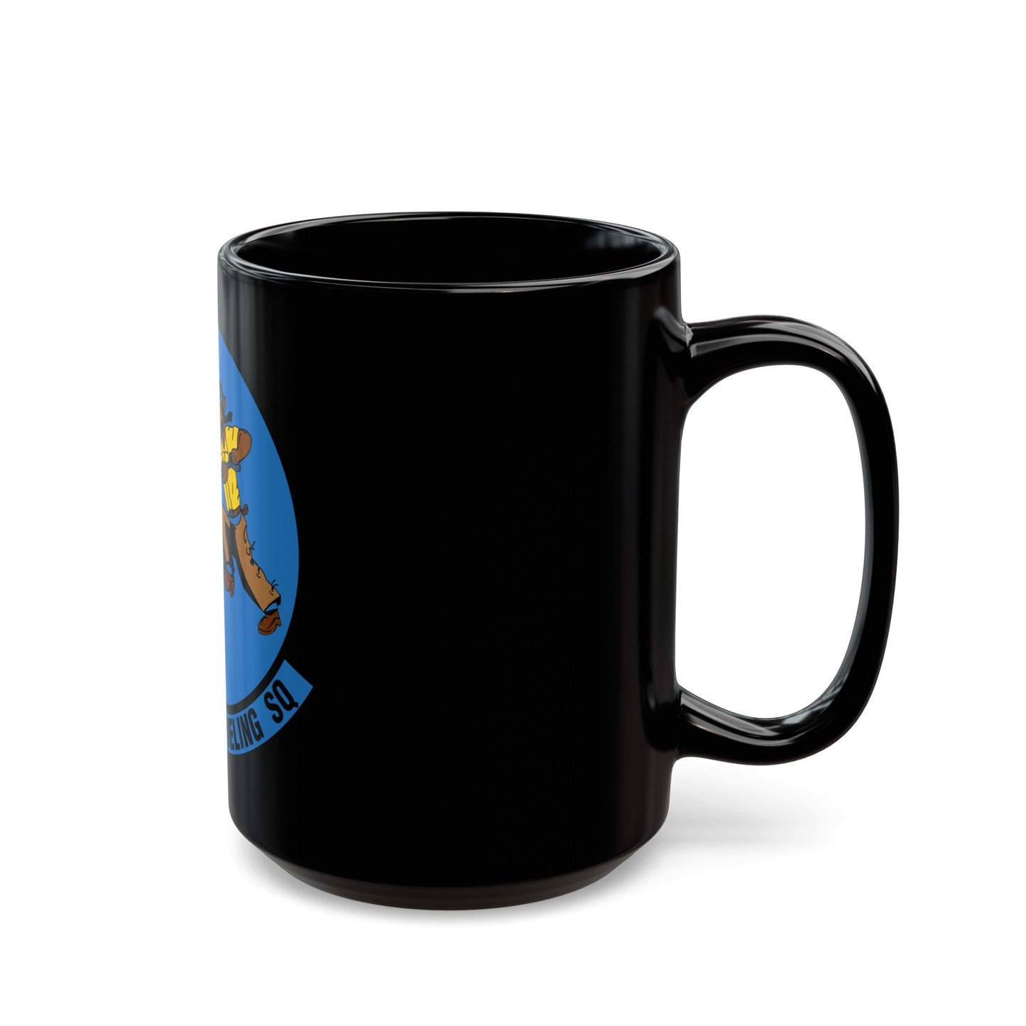 197 Air Refueling Squadron (U.S. Air Force) Black Coffee Mug-The Sticker Space