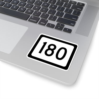 WV-180 (Virginia) (Road Sign) STICKER Vinyl Kiss-Cut Decal