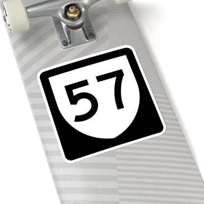 PR urban primary 57 (Puerto Rico) (Road Sign) STICKER Vinyl Kiss-Cut Decal