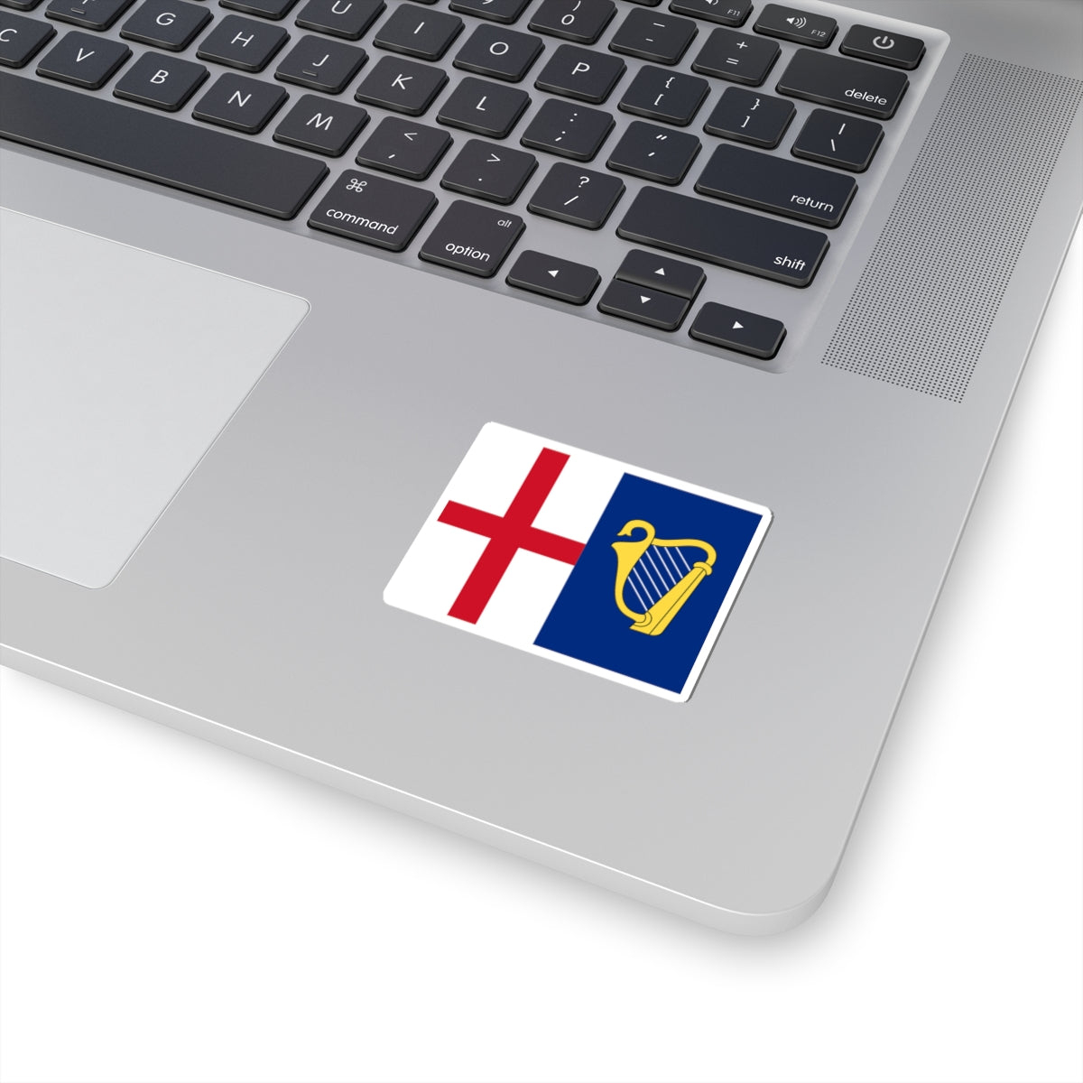 Flag of the Commonwealth 1649-1651 (England) STICKER Vinyl Kiss-Cut Decal
