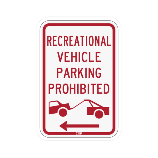 PBOT Road sign P1957L (Oregon) (Road Sign) STICKER Vinyl Kiss-Cut Decal