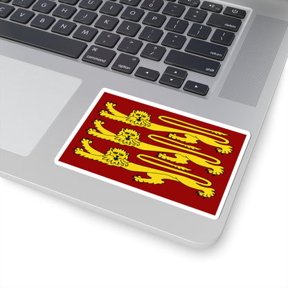 Royal Standard of England (United Kingdom) STICKER Vinyl Kiss-Cut Decal