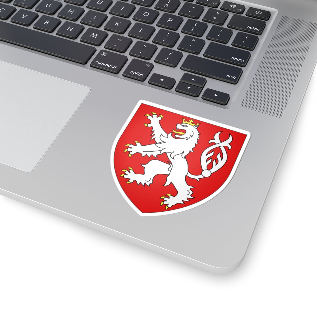 Blason Bo Bohême (Czech Republic) (Coat of Arms) STICKER Vinyl Kiss-Cut Decal