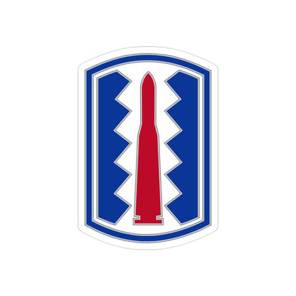 197TH INFANTRY BRIGADE (U.S. Army) REVERSE PRINT Transparent STICKER-2" × 2"-The Sticker Space