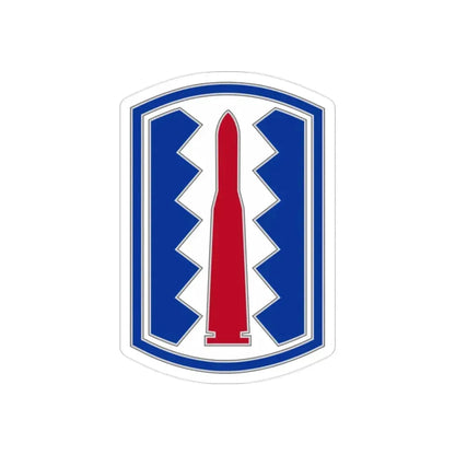 197TH INFANTRY BRIGADE (U.S. Army) REVERSE PRINT Transparent Die-Cut STICKER - The Sticker Space