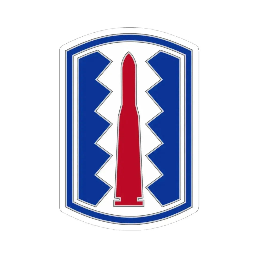 197TH INFANTRY BRIGADE (U.S. Army) STICKER Vinyl Kiss-Cut Decal 4 Inch White - The Sticker Space