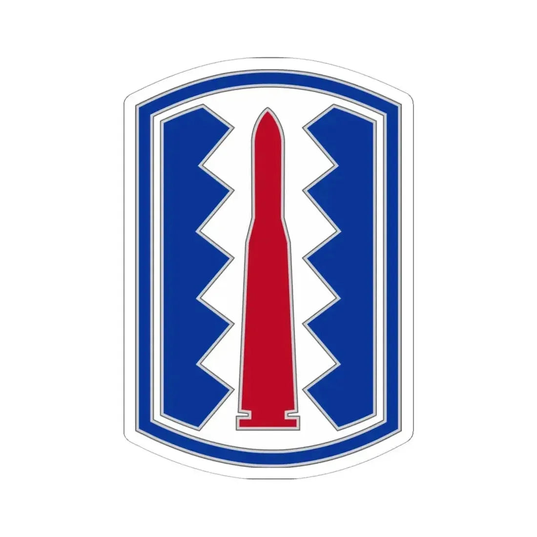 197TH INFANTRY BRIGADE (U.S. Army) STICKER Vinyl Kiss-Cut Decal 6 Inch White - The Sticker Space