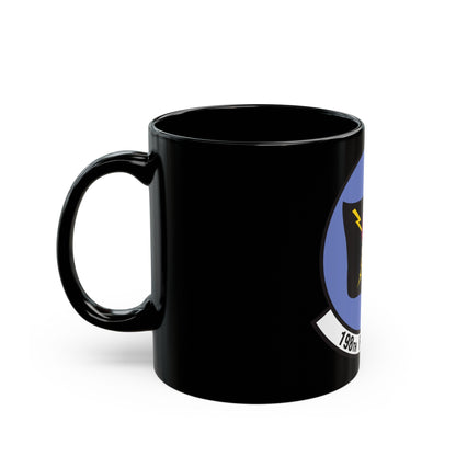 198 Fighter Squadron (U.S. Air Force) Black Coffee Mug-The Sticker Space