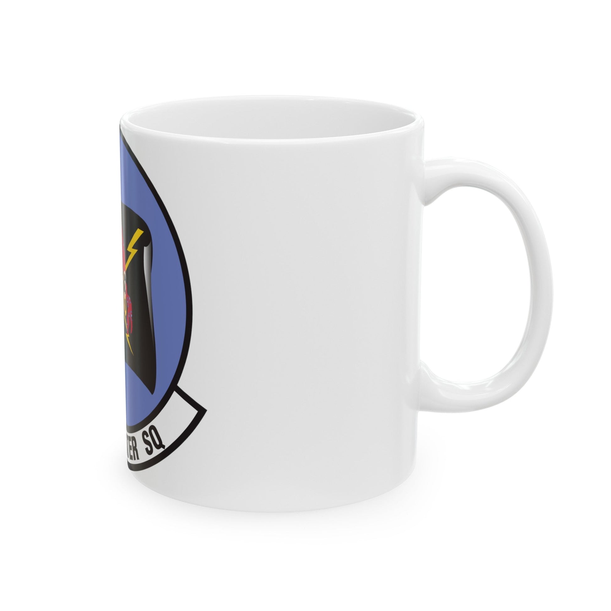 198 Fighter Squadron (U.S. Air Force) White Coffee Mug-The Sticker Space