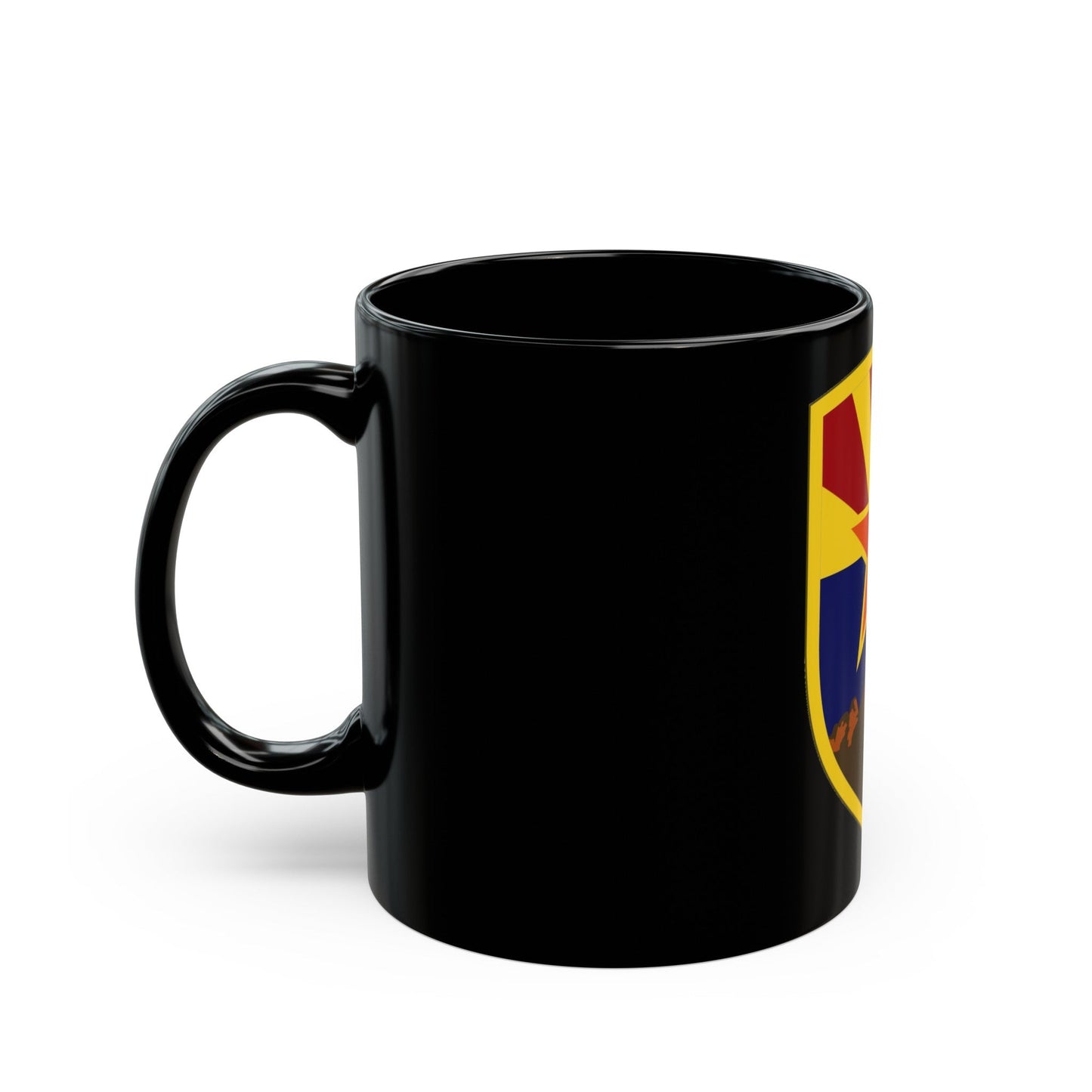 198 Regional Support Group 2 (U.S. Army) Black Coffee Mug-The Sticker Space