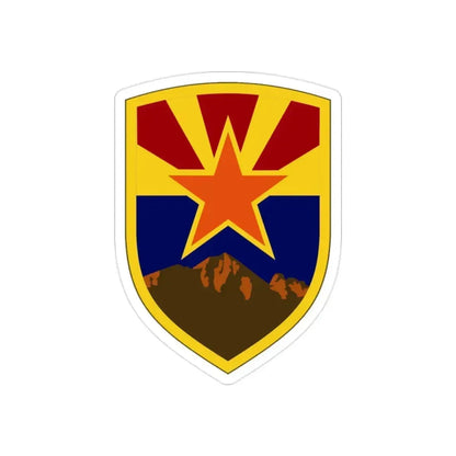 198 Regional Support Group 2 (U.S. Army) REVERSE PRINT Transparent Die-Cut STICKER 2 Inch Die-Cut Transparent - The Sticker Space