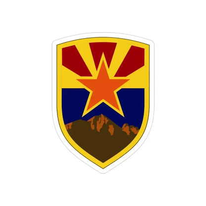 198 Regional Support Group 2 (U.S. Army) REVERSE PRINT Transparent Die-Cut STICKER 3 Inch Die-Cut Transparent - The Sticker Space