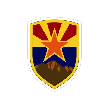 198 Regional Support Group 2 (U.S. Army) REVERSE PRINT Transparent Die-Cut STICKER 6 Inch Die-Cut Transparent - The Sticker Space