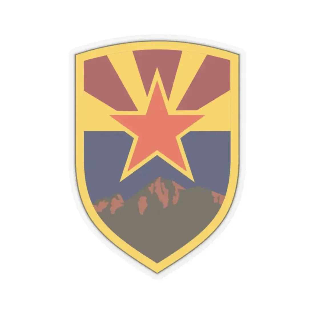 198 Regional Support Group 2 (U.S. Army) STICKER Vinyl Kiss-Cut Decal 2 Inch Transparent - The Sticker Space