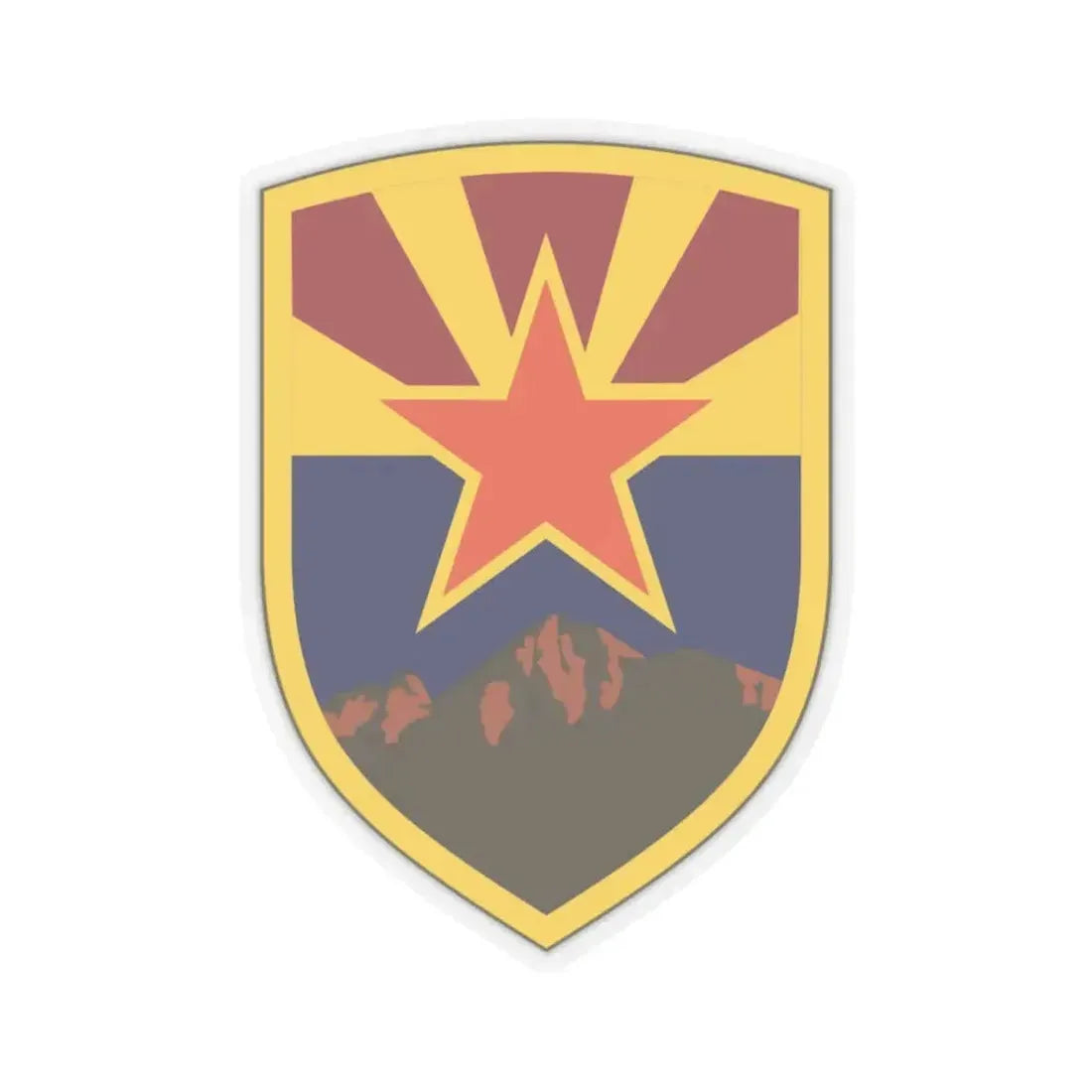 198 Regional Support Group 2 (U.S. Army) STICKER Vinyl Kiss-Cut Decal 6 Inch Transparent - The Sticker Space