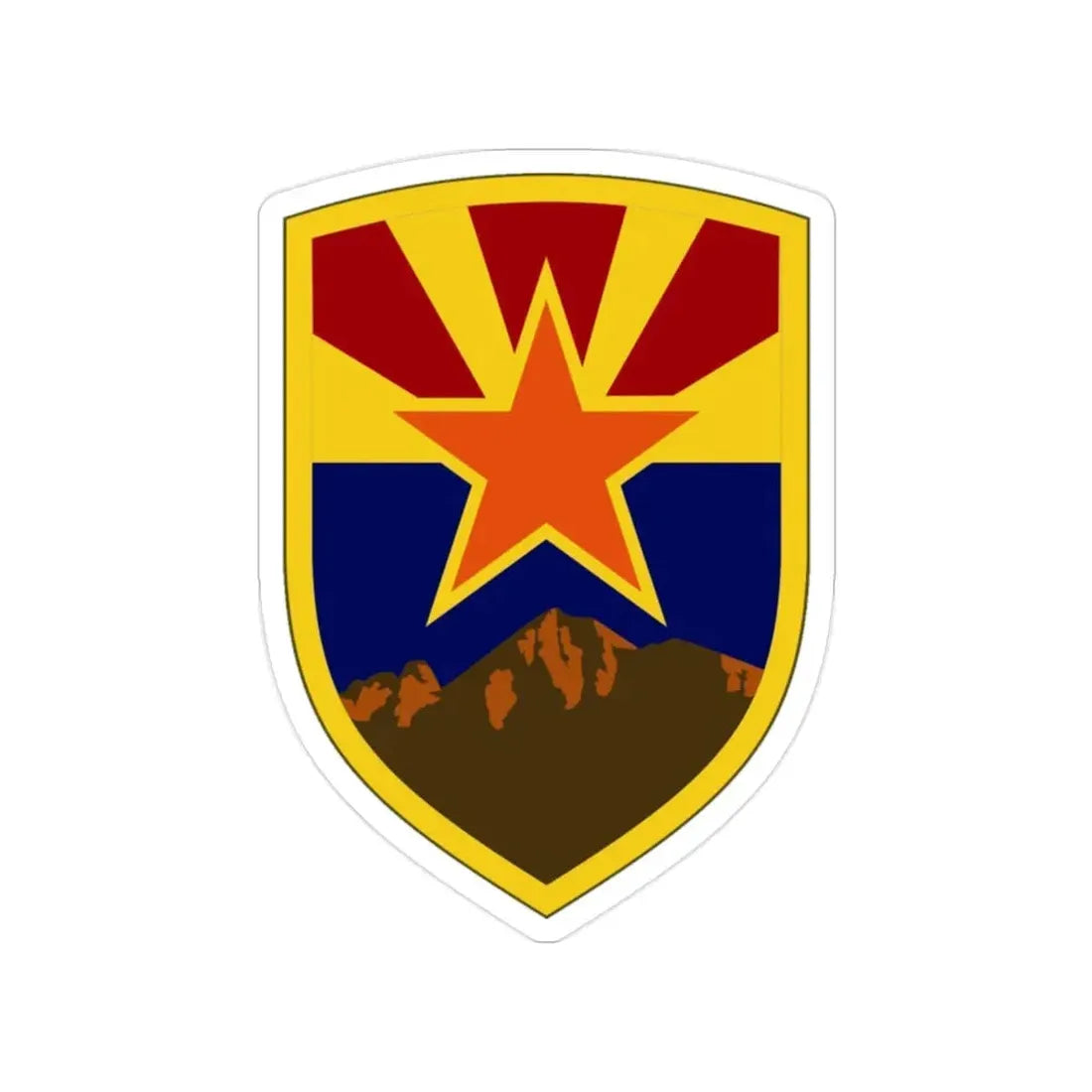 198 Regional Support Group 2 (U.S. Army) Transparent STICKER Die-Cut Vinyl Decal - The Sticker Space