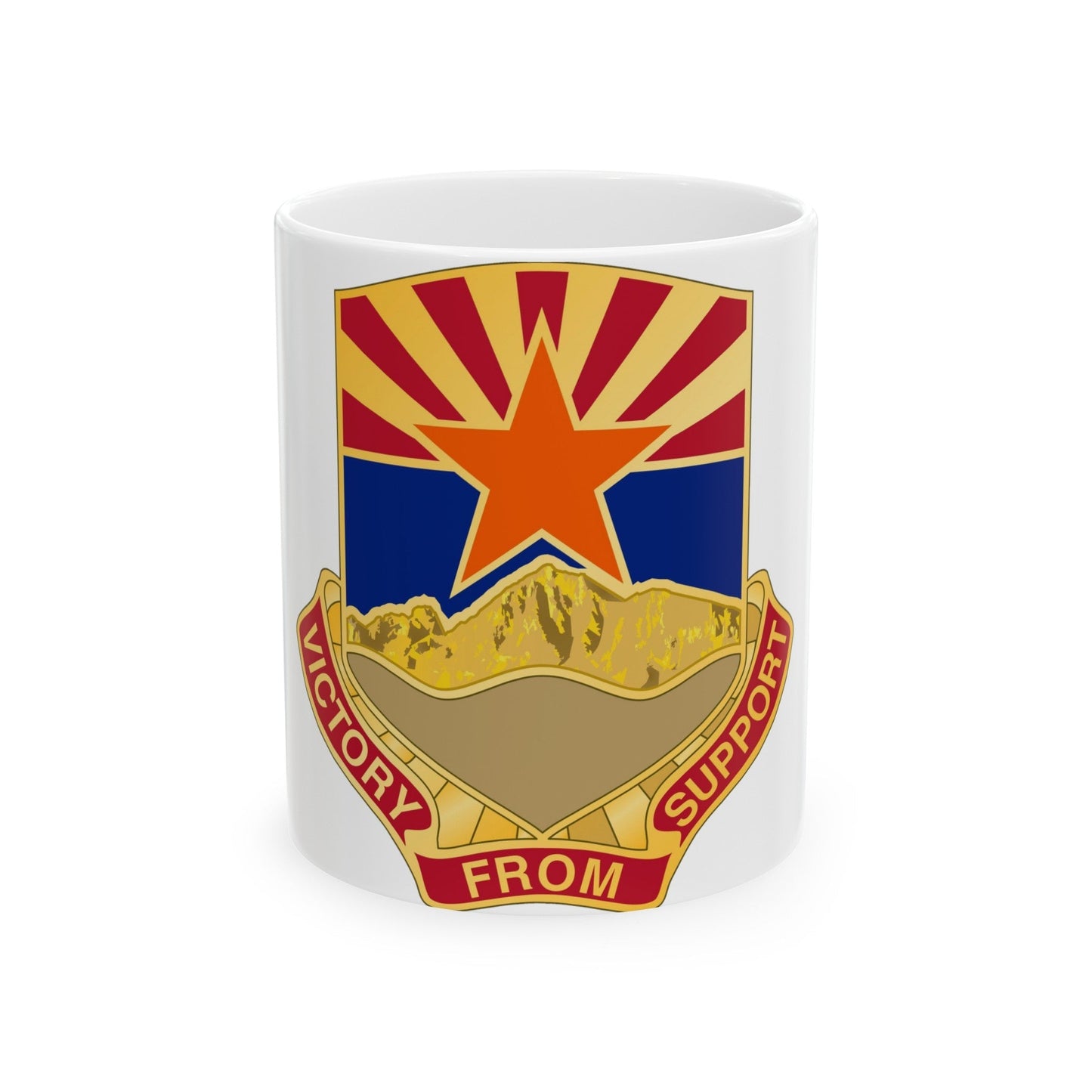 198 Regional Support Group (U.S. Army) White Coffee Mug-11oz-The Sticker Space