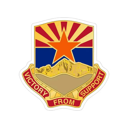 198 Regional Support Group (U.S. Army) Transparent STICKER Die-Cut Vinyl Decal 5 Inch - The Sticker Space