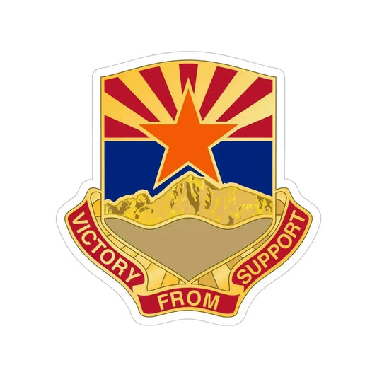 198 Regional Support Group (U.S. Army) Transparent STICKER Die-Cut Vinyl Decal 6 Inch - The Sticker Space