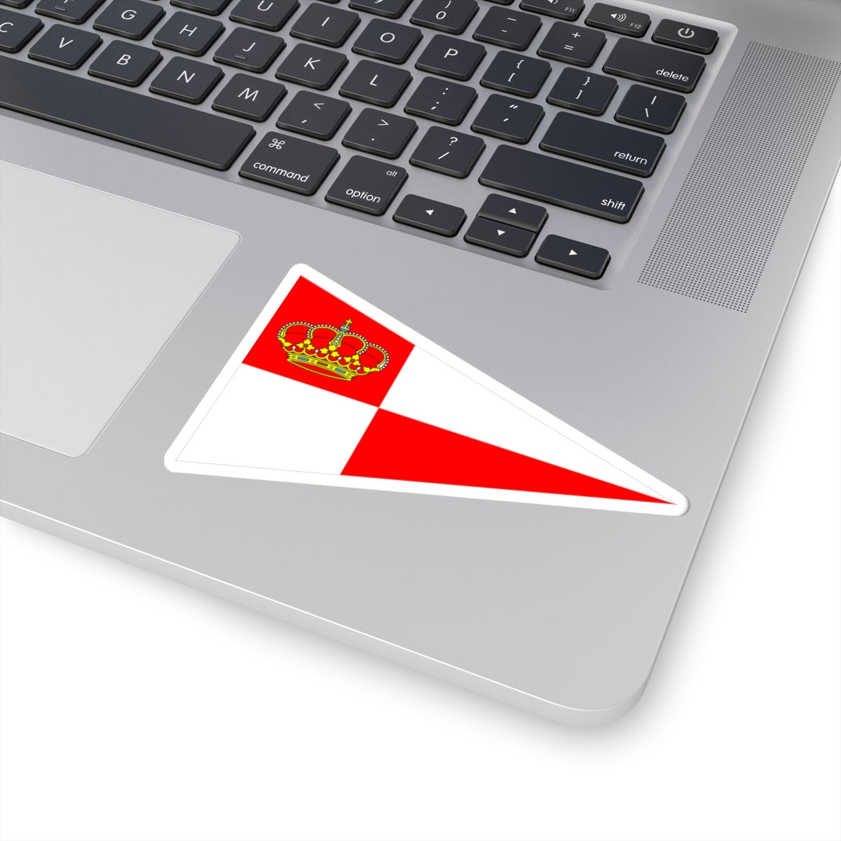 Flag of rcncastellon (Spain) STICKER Vinyl Kiss-Cut Decal