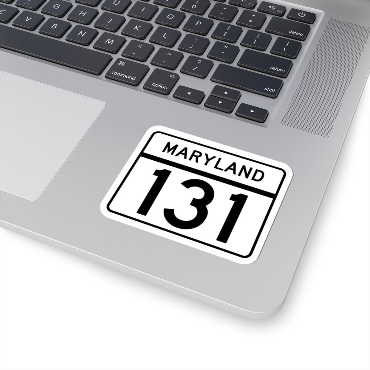 MD Route 131 (Maryland) (Road Sign) STICKER Vinyl Kiss-Cut Decal