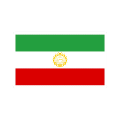 First Flag of I.R.Iran (Iran) STICKER Vinyl Kiss-Cut Decal