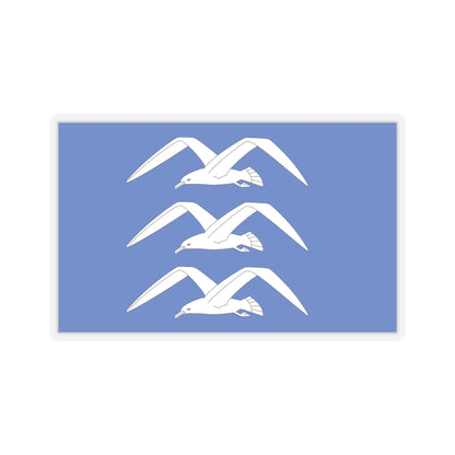 Flag of Haugesund Rogaland Norway - STICKER Vinyl Kiss-Cut Decal