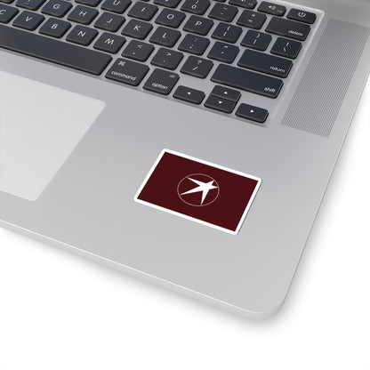 Flag of Omi Nagano (Japan) STICKER Vinyl Kiss-Cut Decal