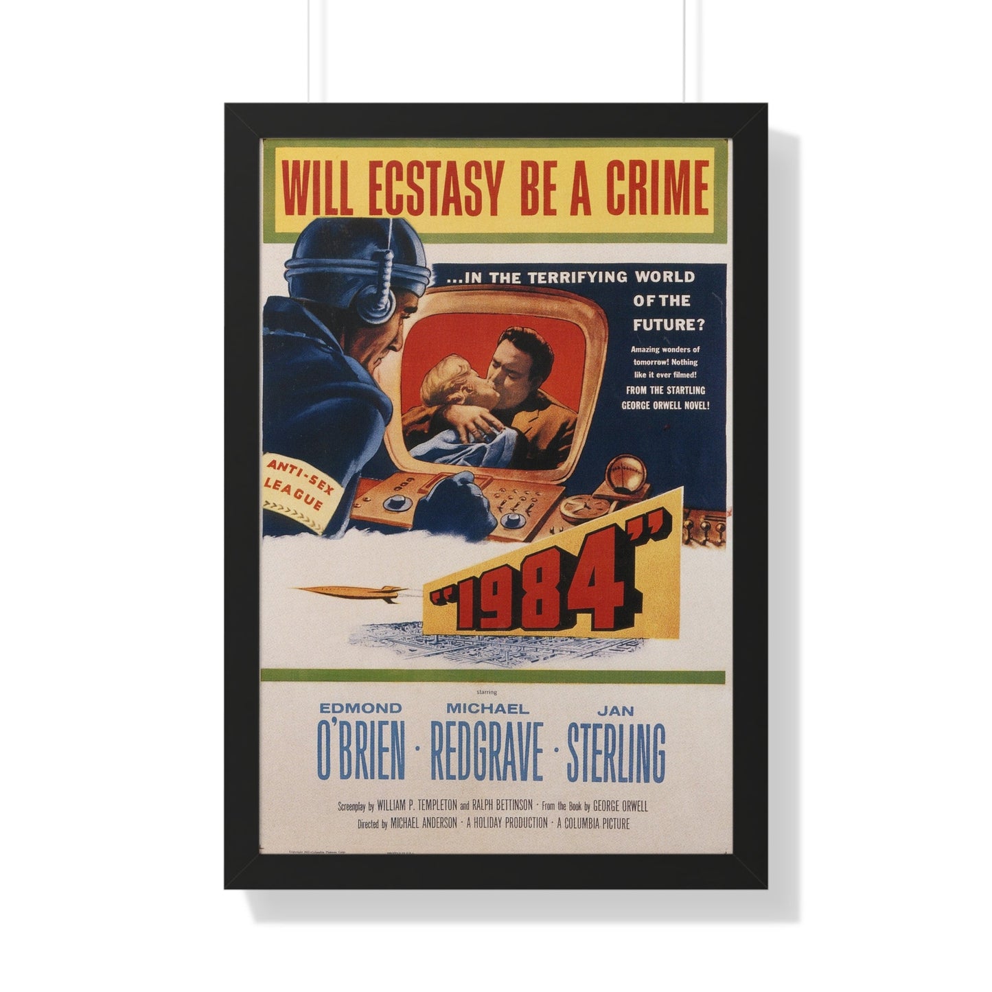 1984 1956 - Framed Movie Poster-20" x 30"-The Sticker Space