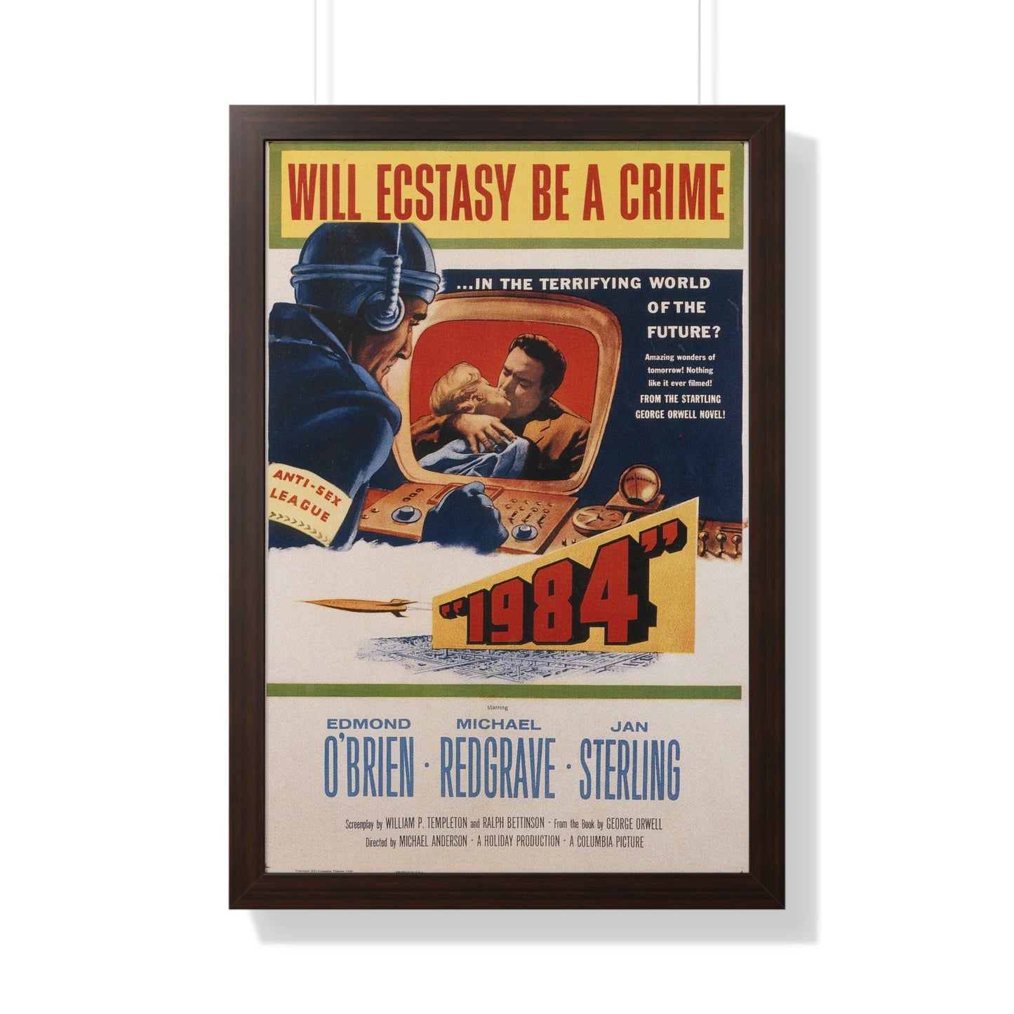 1984 1956 - Framed Movie Poster-20" x 30"-The Sticker Space