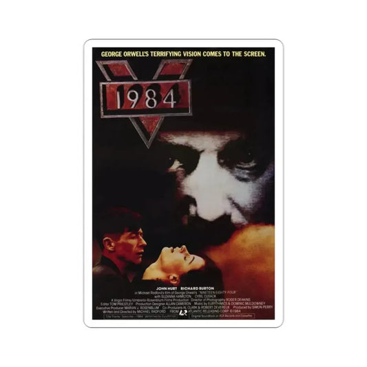 1984 1984 Movie Poster STICKER Vinyl Die-Cut Decal 2 Inch - The Sticker Space